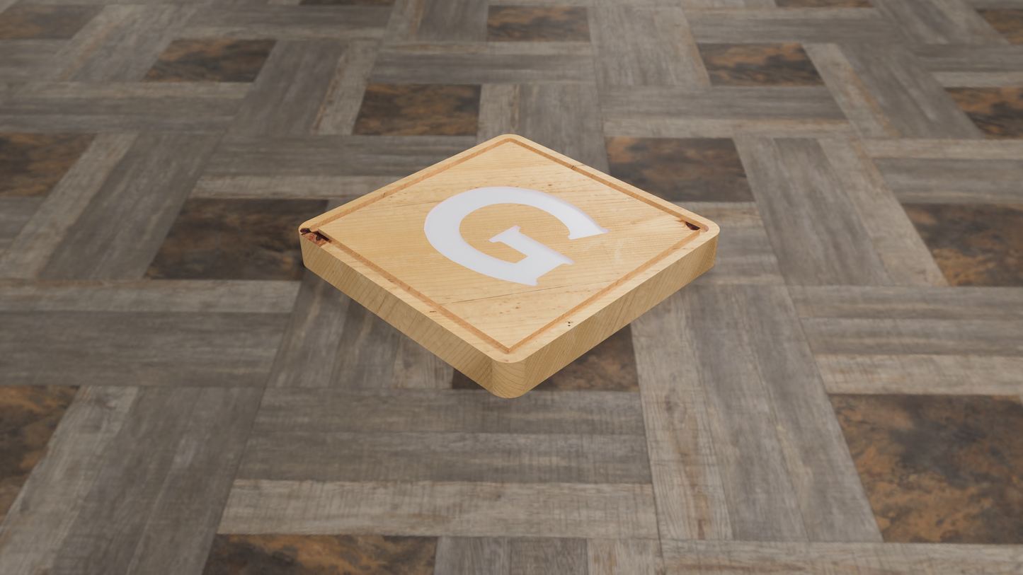 Custom Initial Coaster Set